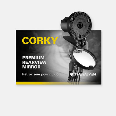 CORKY | Specchio posteriore Dropbar