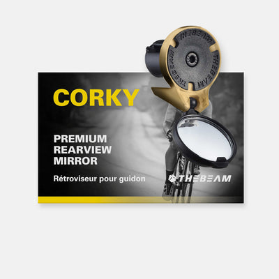 Limited Edition | CORKY Gold & Silver | Performance Rear Mirror
